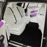 [OEM] 1:18 Rolls-Royce 2017 Phantom VIII EWB Purple & Black Model Car Die-Cast