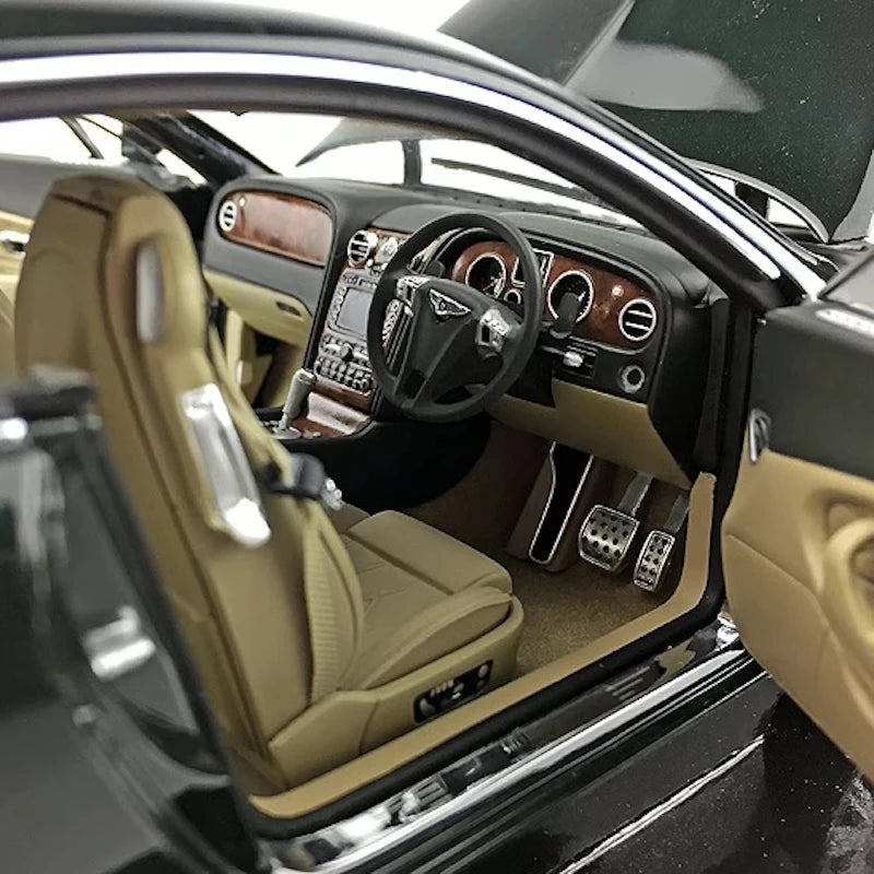 [OEM] 1:18 Bentley 2006 Continental GTC svart modellbil Die-Cast