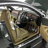 [OEM] 1:18 Bentley 2006 Continental GTC svart modellbil Die-Cast