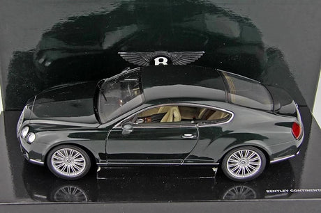 [OEM] 1:18 Bentley 2006 Continental GTC Black Model Car Die-Cast