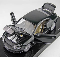 [OEM] 1:18 Bentley 2006 Continental GTC nero modellino di auto Die-Cast