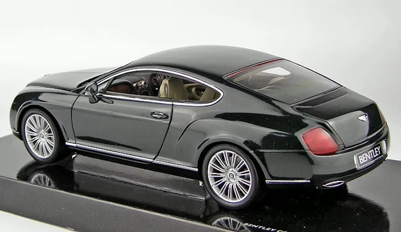 [OEM] 1:18 Bentley 2006 Continental GTC nero modellino di auto Die-Cast