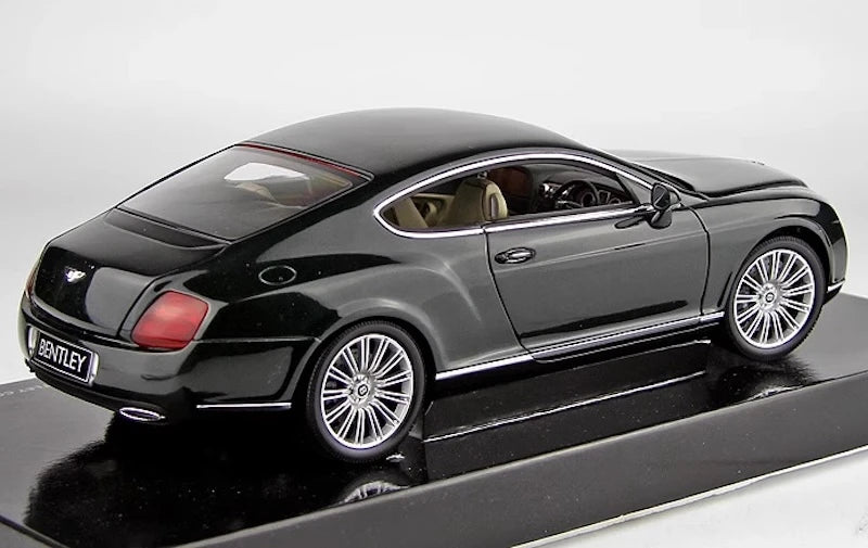 [OEM] 1:18 Bentley 2006 Continental GTC nero modellino di auto Die-Cast