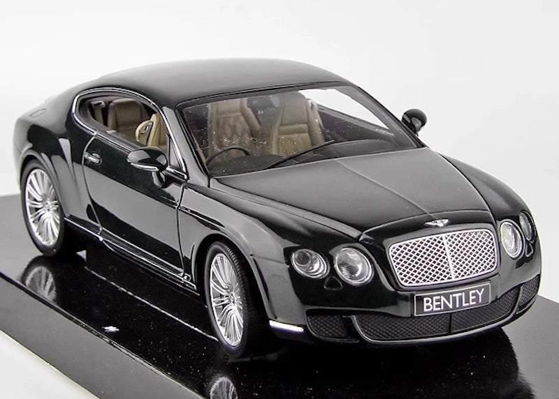 [OEM] 1:18 Bentley 2006 Continental GTC svart modellbil Die-Cast