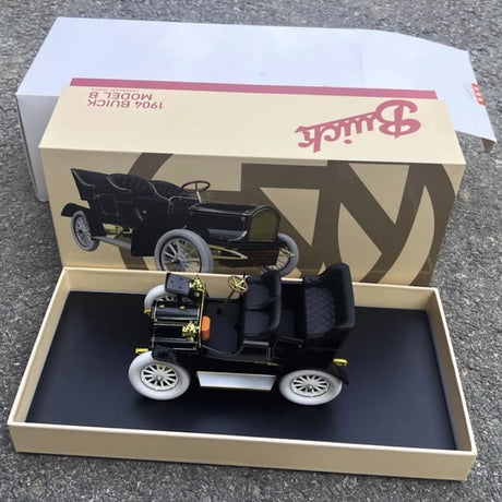 [OEM] 1:18 Buick 1904 Model B Black Model Car Die-Cast