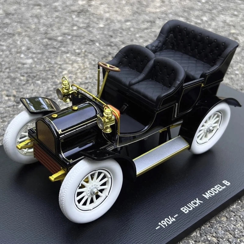 [OEM] 1:18 Buick 1904 Model B Black Model Car Die-Cast