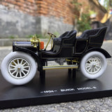 [OEM] 1:18 Buick 1904 Model B zwart modelauto Die-Cast