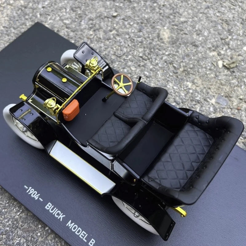 [OEM] 1:18 Buick 1904 Model B Black Model Car Die-Cast