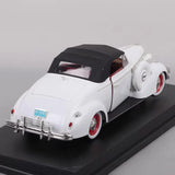 [OEM] 1:18 Buick 1938 Century Convertible Coupe White Model Car Die-Cast