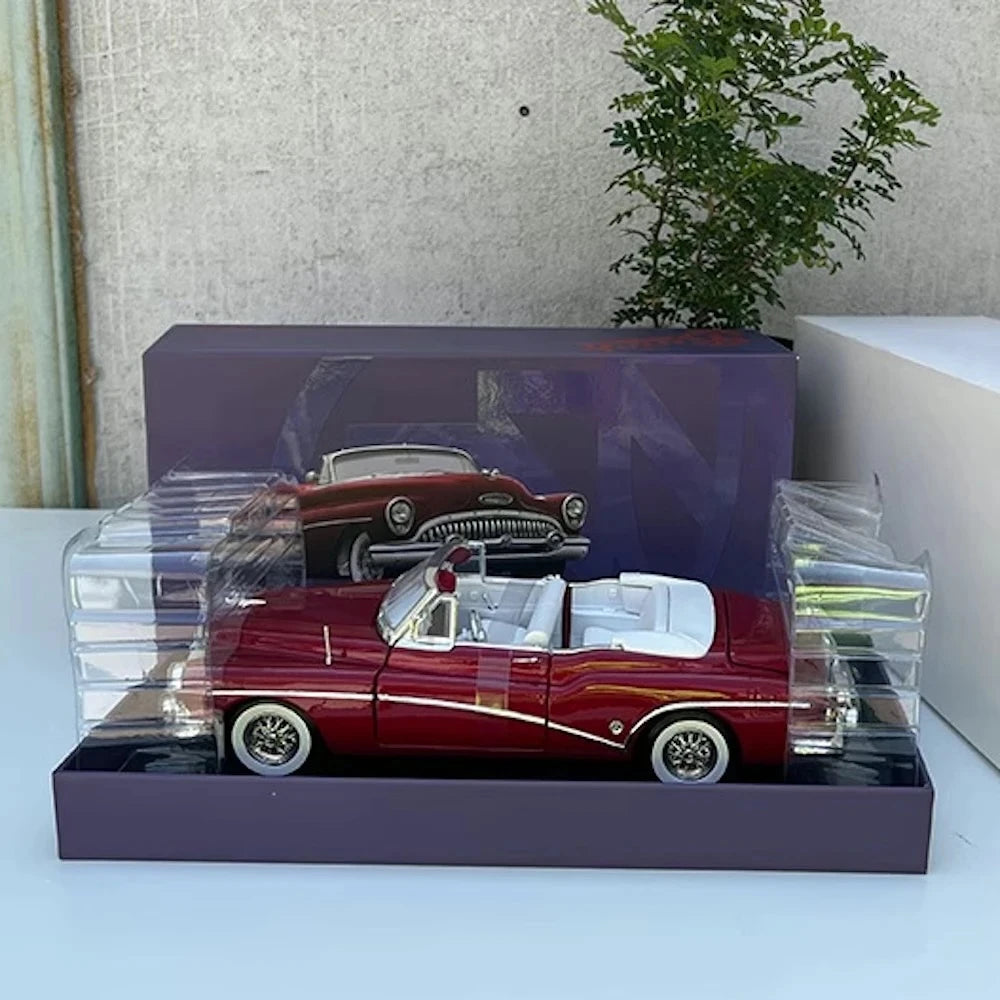 [OEM] 1:18 Buick 1953 Skylark Convertible Red Model Car Die-Cast