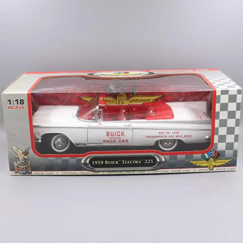 [OEM] 1:18 Buick 1959 Electra 225 Pace Car White Model Car Die-Cast