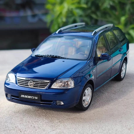 [OEM] 1:18 Buick 2004 Excelle Wagon Blue Model Car Die-Cast