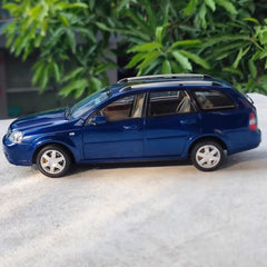 [OEM] 1:18 Buick 2004 Excelle Wagon Blue Model Car Die-Cast