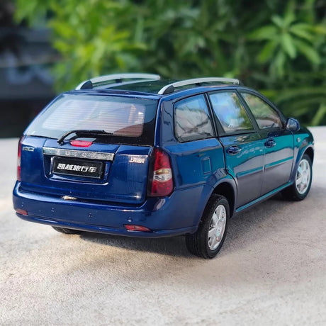 [OEM] 1:18 Buick 2004 Excelle Wagon Blue Model Car Die-Cast