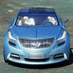 [OEM] 1:18 Buick 2007 Riviera Concept Blue Model Car Die-Cast
