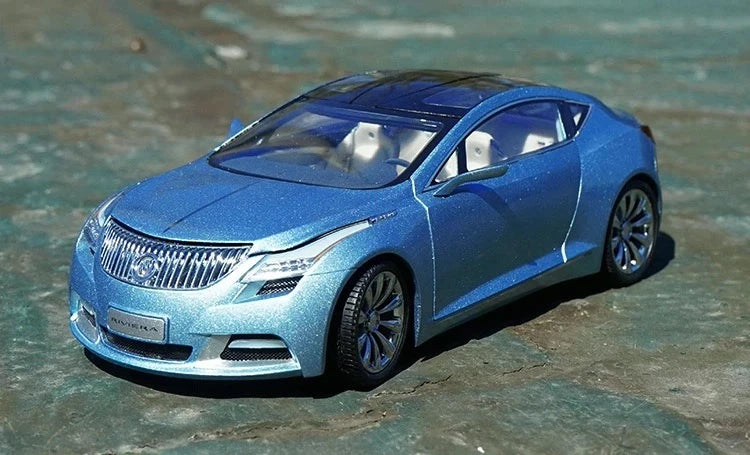 [OEM] 1:18 Buick 2007 Riviera Concept bleu voiture miniature Die-Cast