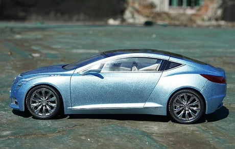 [OEM] 1:18 Buick 2007 Riviera Concept Blue Model Car Die-Cast