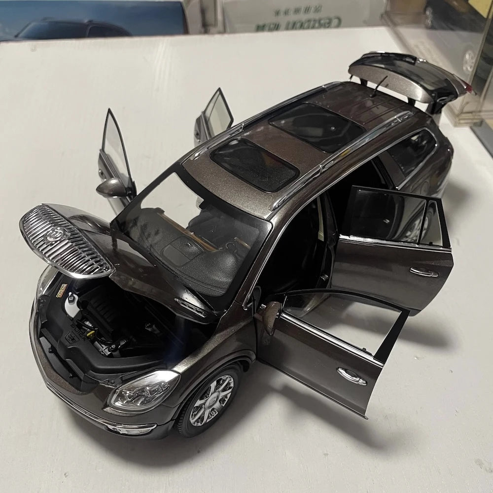 [OEM] 1:18 Buick 2008 Enclave Brown Model Car Die-Cast