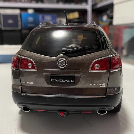 [OEM] 1:18 Buick 2008 Enclave Brown Model Car Die-Cast