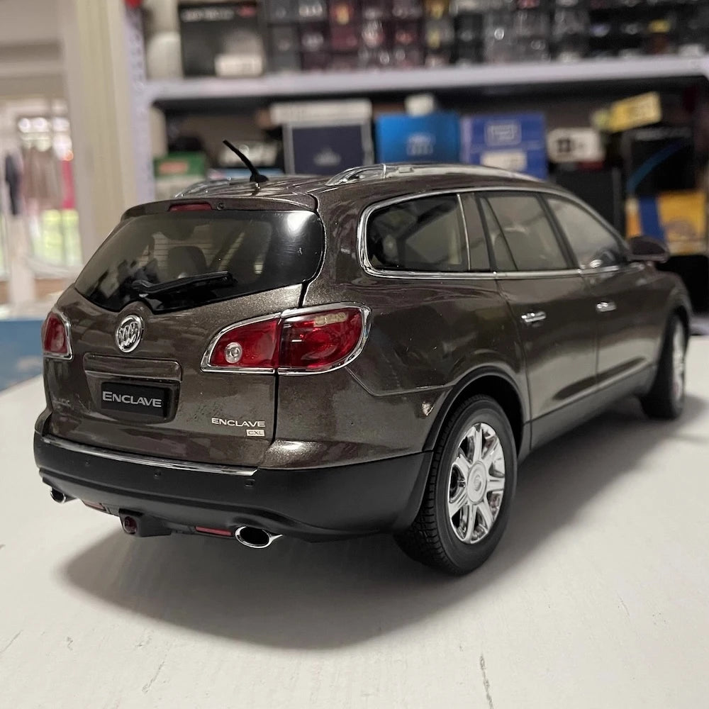 [OEM] 1:18 Buick 2008 Enclave Brown Model Car Die-Cast