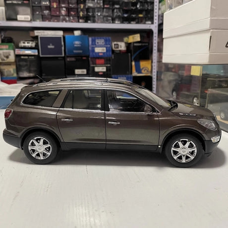 [OEM] 1:18 Buick 2008 Enclave Brown Model Car Die-Cast