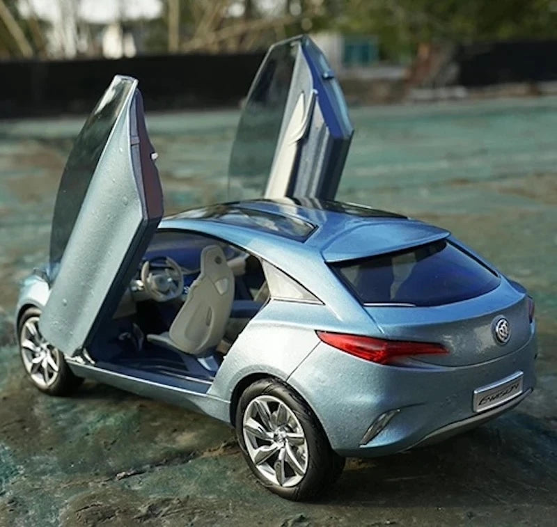 [OEM] 1:18 Buick 2011 Envision Concept Blue Model Car Die-Cast