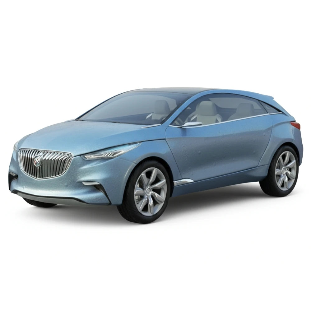 [OEM] 1:18 Buick 2011 Envision Concept Blue Model Car Die-Cast