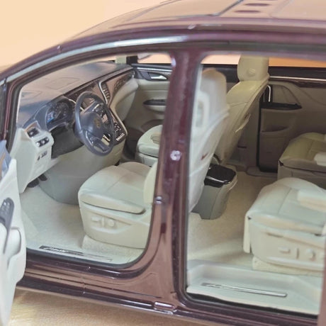 [OEM] 1:18 Buick 2017 GL8 Avenir Wine Model Car Die-Cast