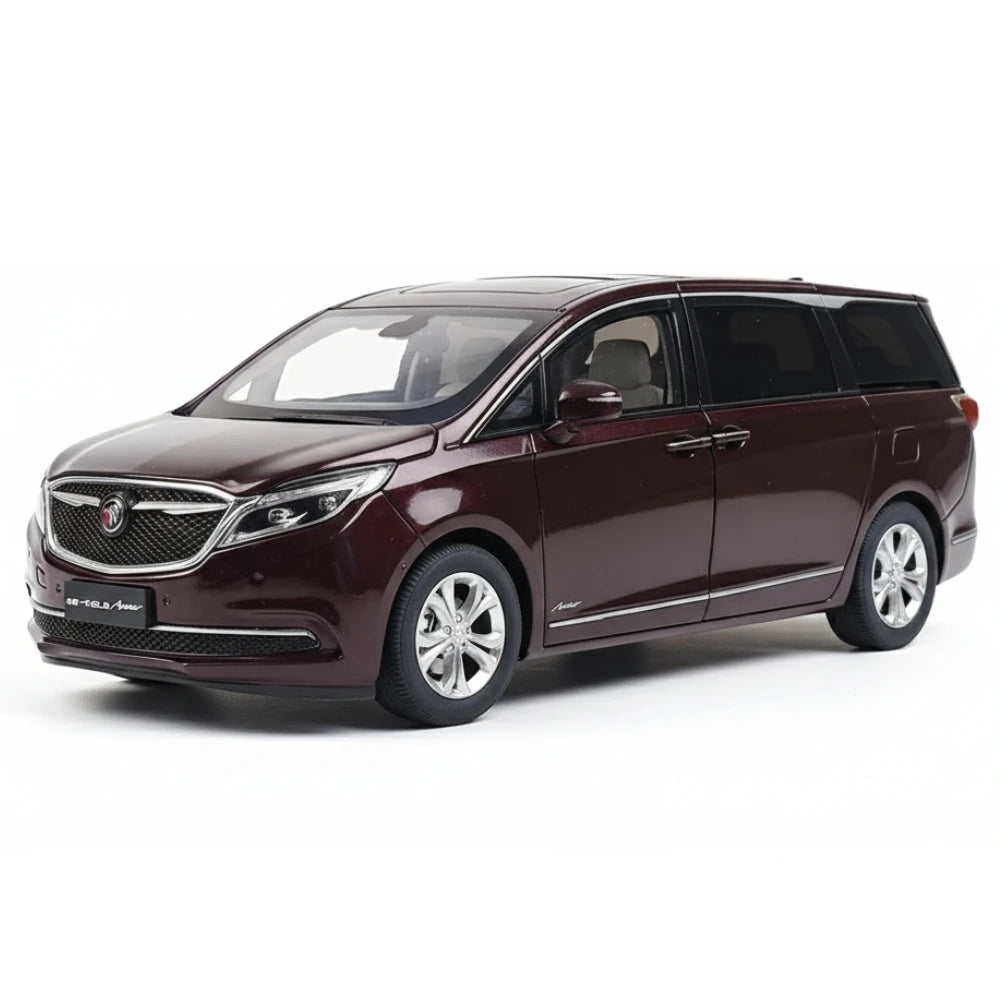[OEM] 1:18 Buick 2017 GL8 Avenir Wine Model Car Die-Cast