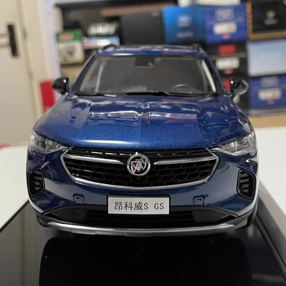 [OEM] 1:18 Buick 2023 Envision S GS 652T Blue Model Car Die-Cast