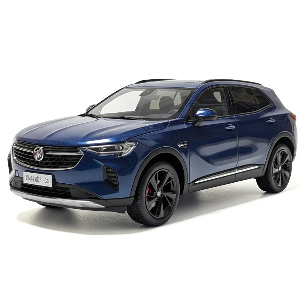 [OEM] 1:18 Buick 2023 Envision S GS 652T blu modellino di auto Die-Cast