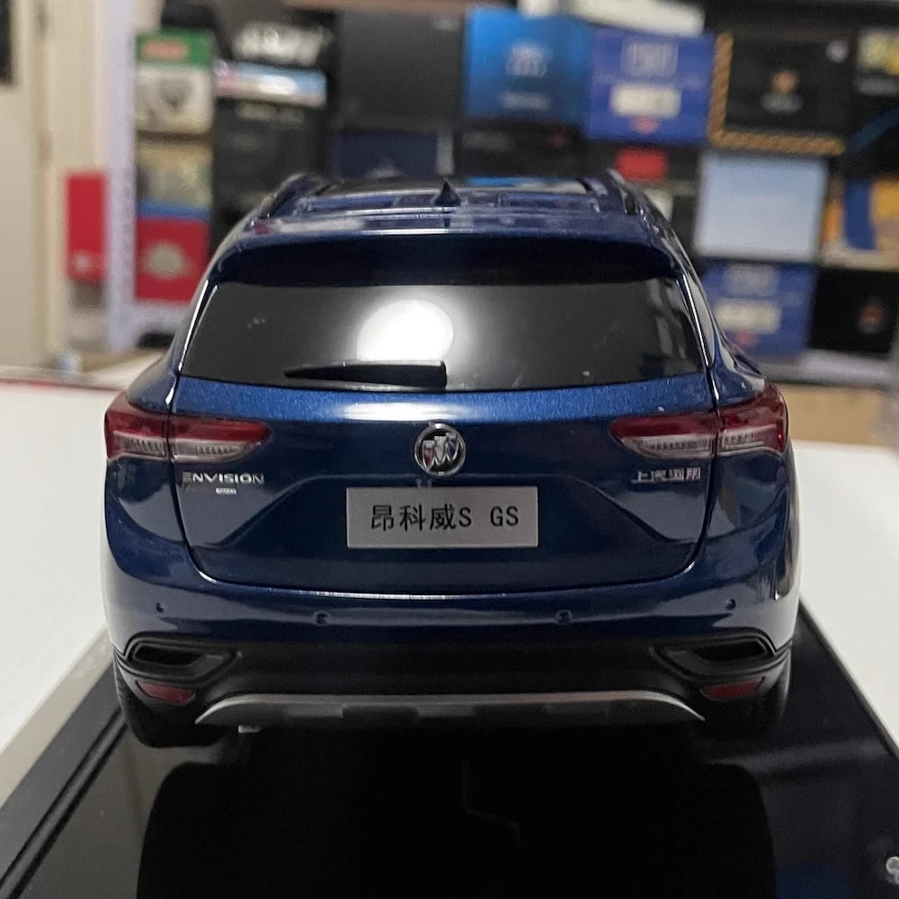 [OEM] 1:18 Buick 2023 Envision S GS 652T Blue Model Car Die-Cast