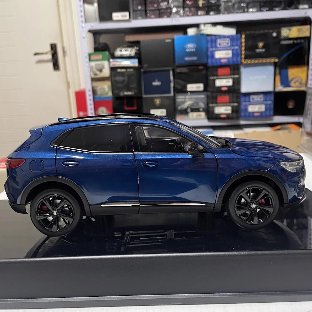 [OEM] 1:18 Buick 2023 Envision S GS 652T Blue Model Car Die-Cast