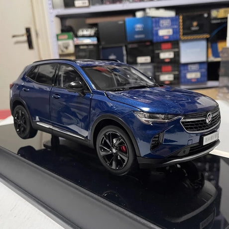 [OEM] 1:18 Buick 2023 Envision S GS 652T Blue Model Car Die-Cast