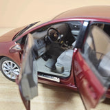[OEM] 1:18 Citroen 2012 C-Quatre Hatchback Red Model Car Die-Cast