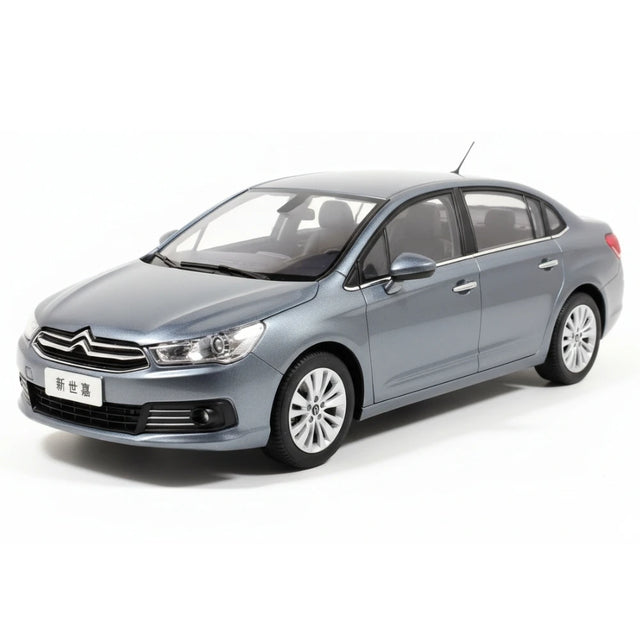 [OEM] 1:18 Citroen 2013 C-Quatre Sega Gray Model Car Die-Cast