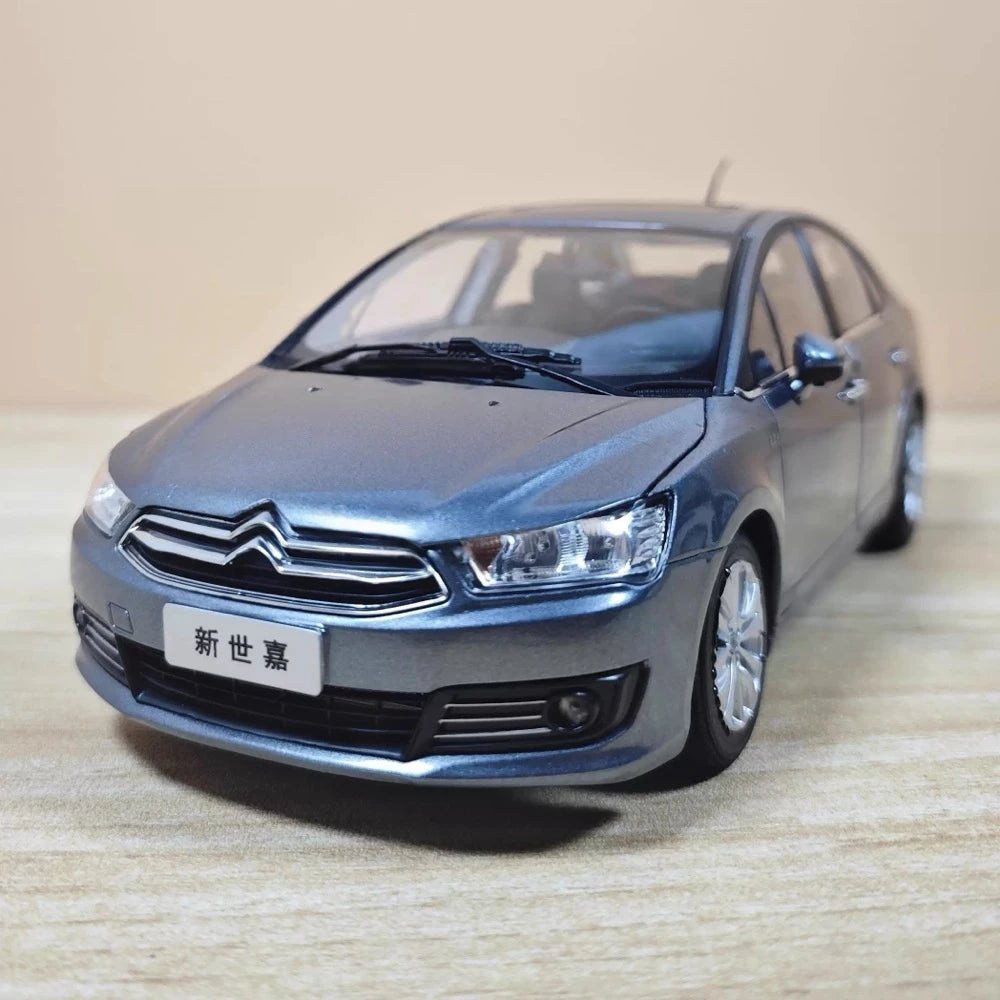 [OEM] 1:18 Citroen 2013 C-Quatre Sega gris voiture miniature Die-Cast