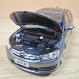 [OEM] 1:18 Citroen 2013 C-Quatre Sega Gray Model Car Die-Cast