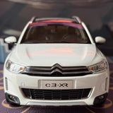 [OEM] 1:18 Citroen 2015 C3-XR blanc voiture miniature Die-Cast