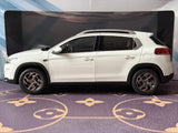 [OEM] 1:18 Citroen 2015 C3-XR blanc voiture miniature Die-Cast