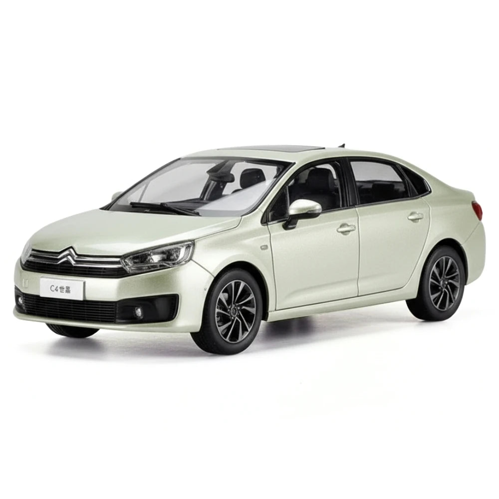 [OEM] 1:18 Citroen 2015 C4 Sega Gold Model Car Die-Cast