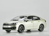 [OEM] 1:18 Citroen 2015 C4 Sega Gold Model Car Die-Cast