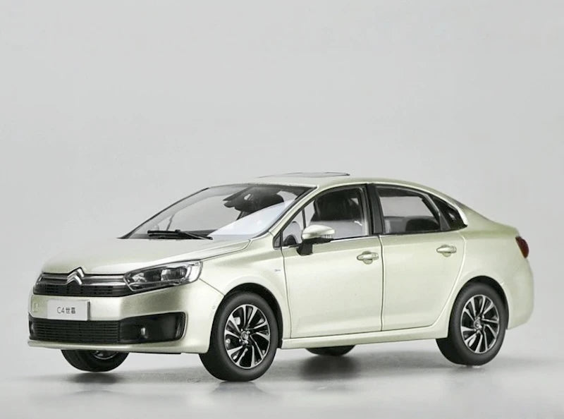 [OEM] 1:18 Citroen 2015 C4 Sega Gold Model Car Die-Cast