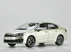 [OEM] 1:18 Citroen 2015 C4 Sega Gold Model Car Die-Cast