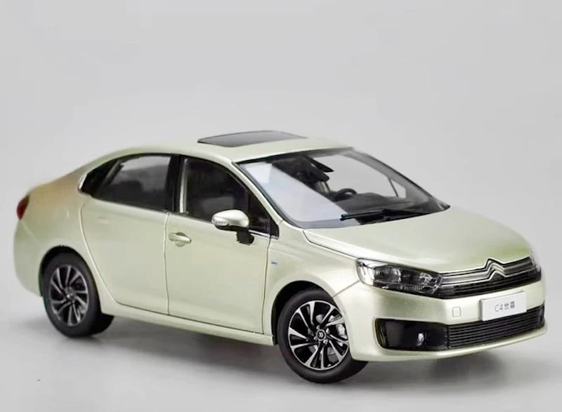 [OEM] 1:18 Citroen 2015 C4 Sega Gold Model Car Die-Cast