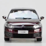 [OEM] 1:18 Citroen 2015 C4 Sega レッド モデルカー Die-Cast