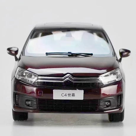 [OEM] 1:18 Citroen 2015 C4 Sega Red Model Car Die-Cast