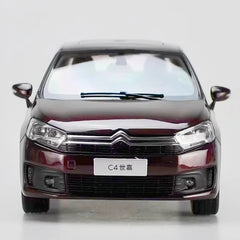 [OEM] 1:18 Citroen 2015 C4 Sega Red Model Car Die-Cast