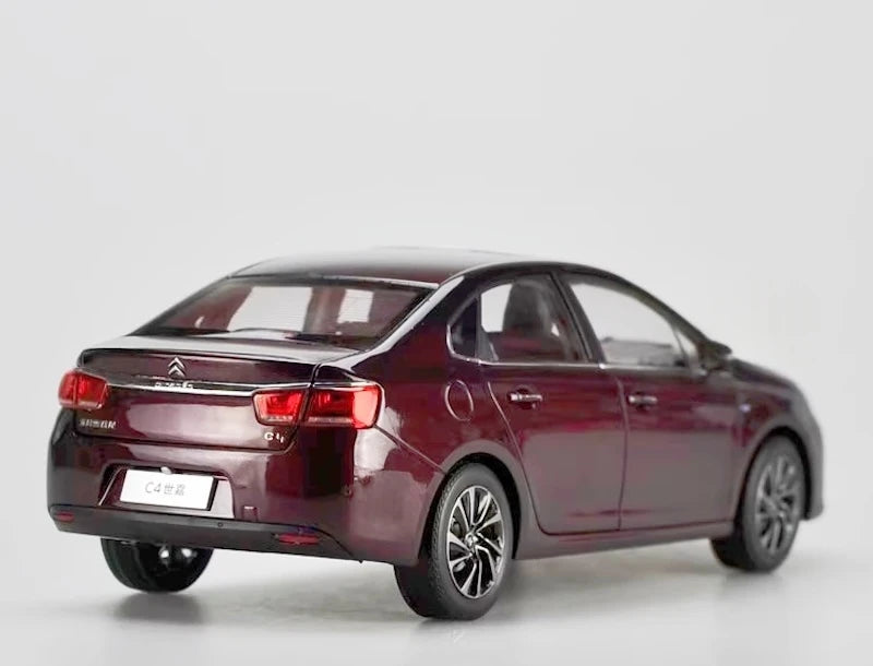 [OEM] 1:18 Citroen 2015 C4 Sega レッド モデルカー Die-Cast