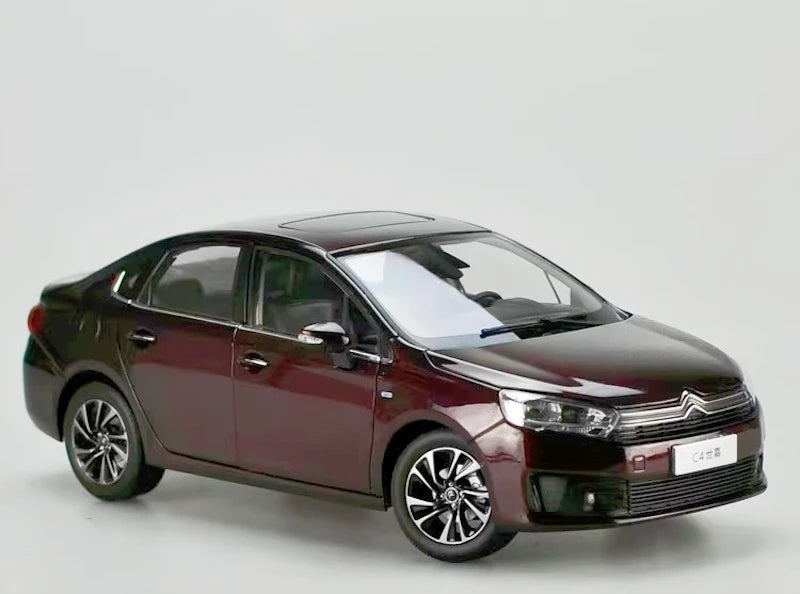 [OEM] 1:18 Citroen 2015 C4 Sega Red Model Car Die-Cast